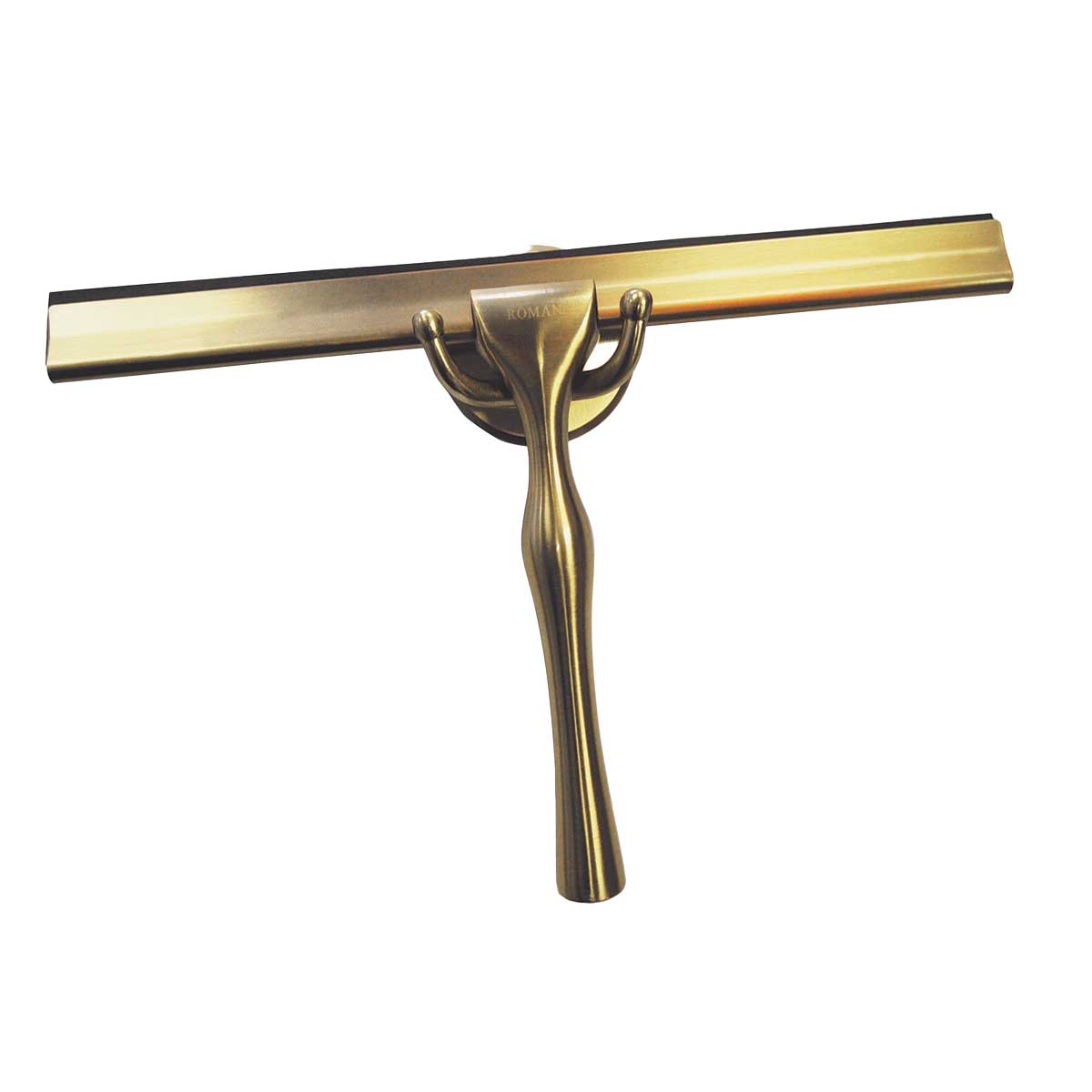 Shower Blade in Brushed Brass