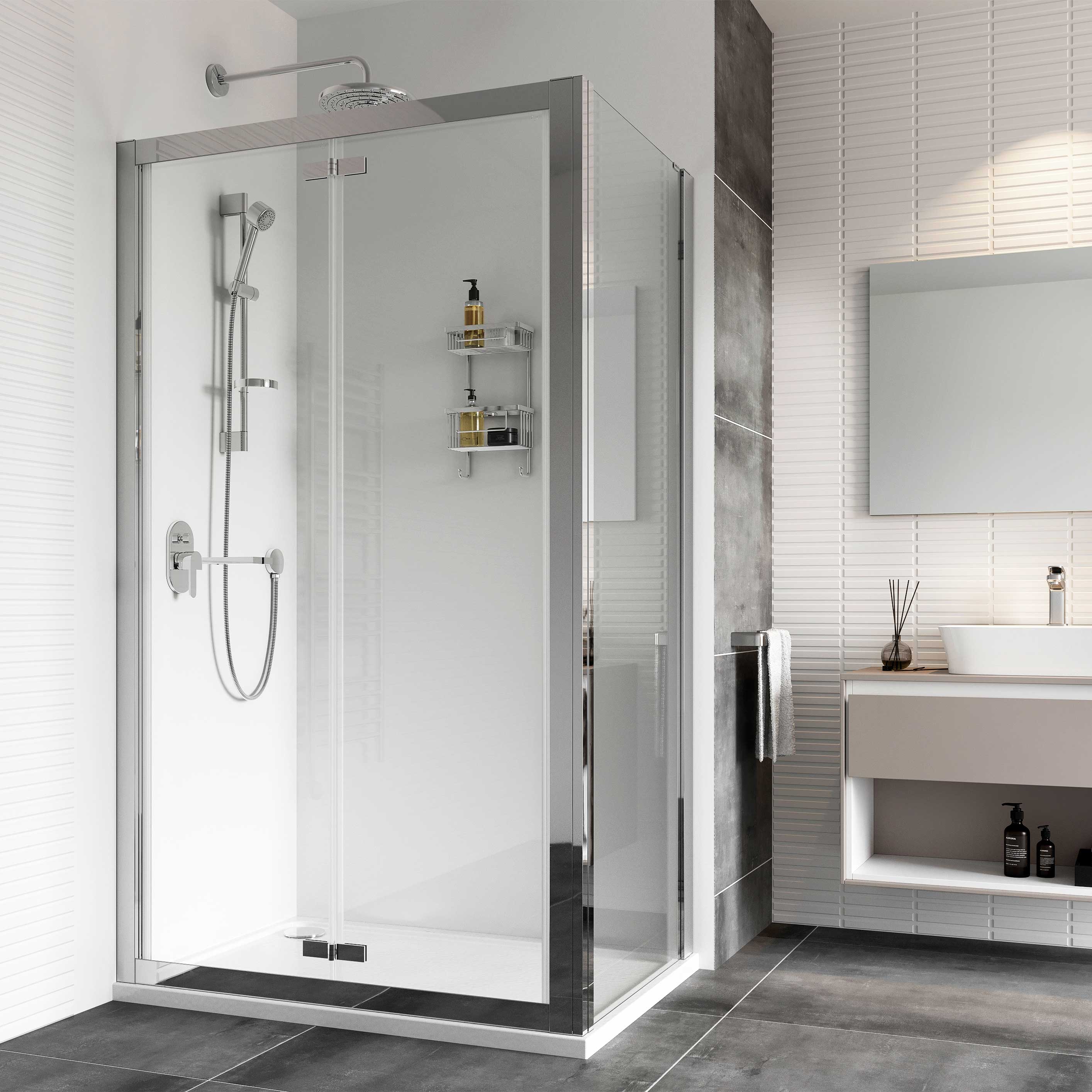 Haven8 Bi-Fold Door Shower Enclosure
