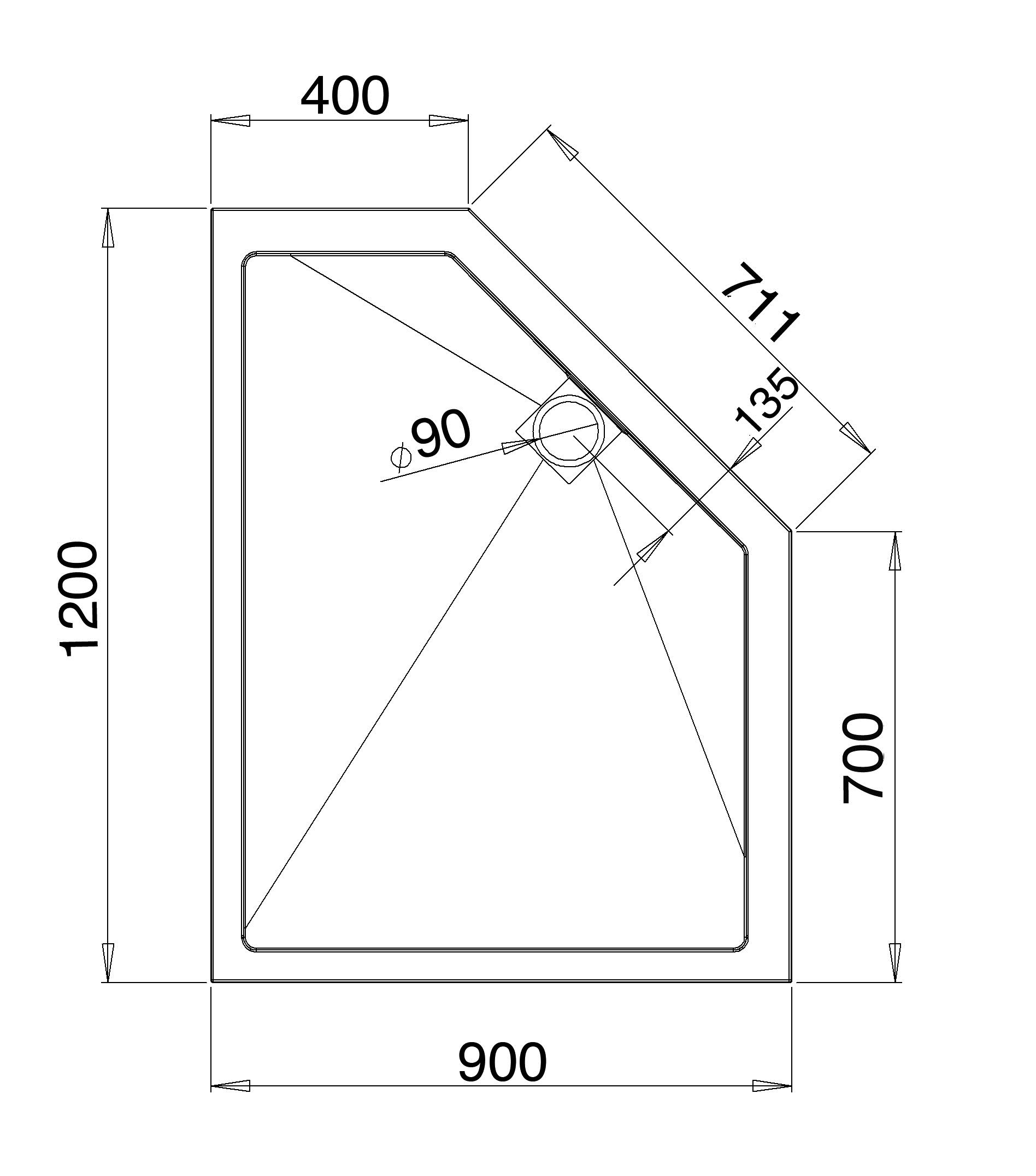 Neo Angle Tray
