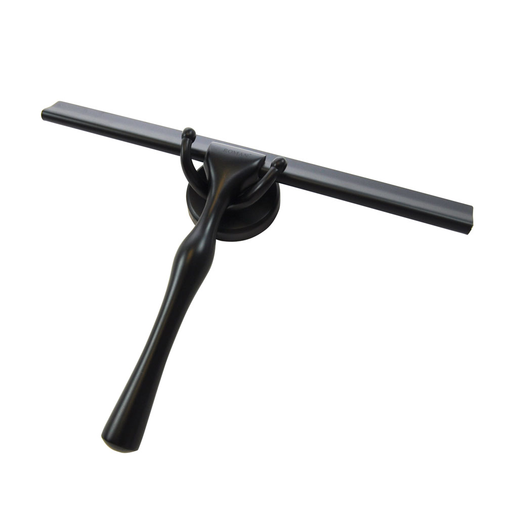 Shower Blade in matt black